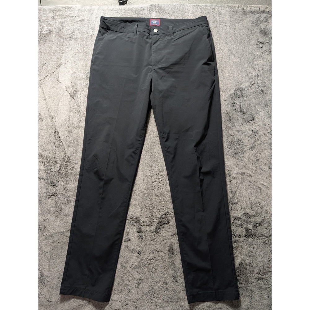 Untuckit Slim Fit Pants Men's Size 35x32 Black